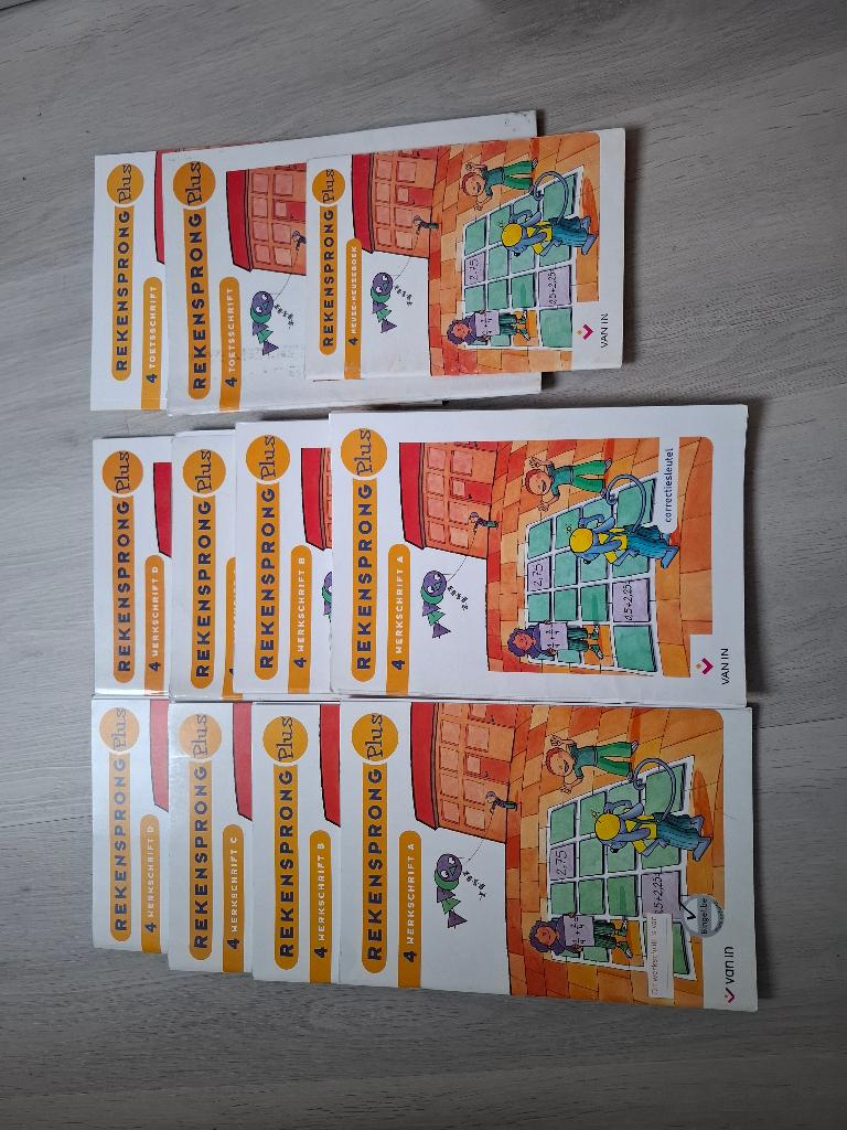 Rekensprong Plus 4de leerjaar, Boeken, Schoolboeken, Ophalen of Verzenden, Gelezen, Van In