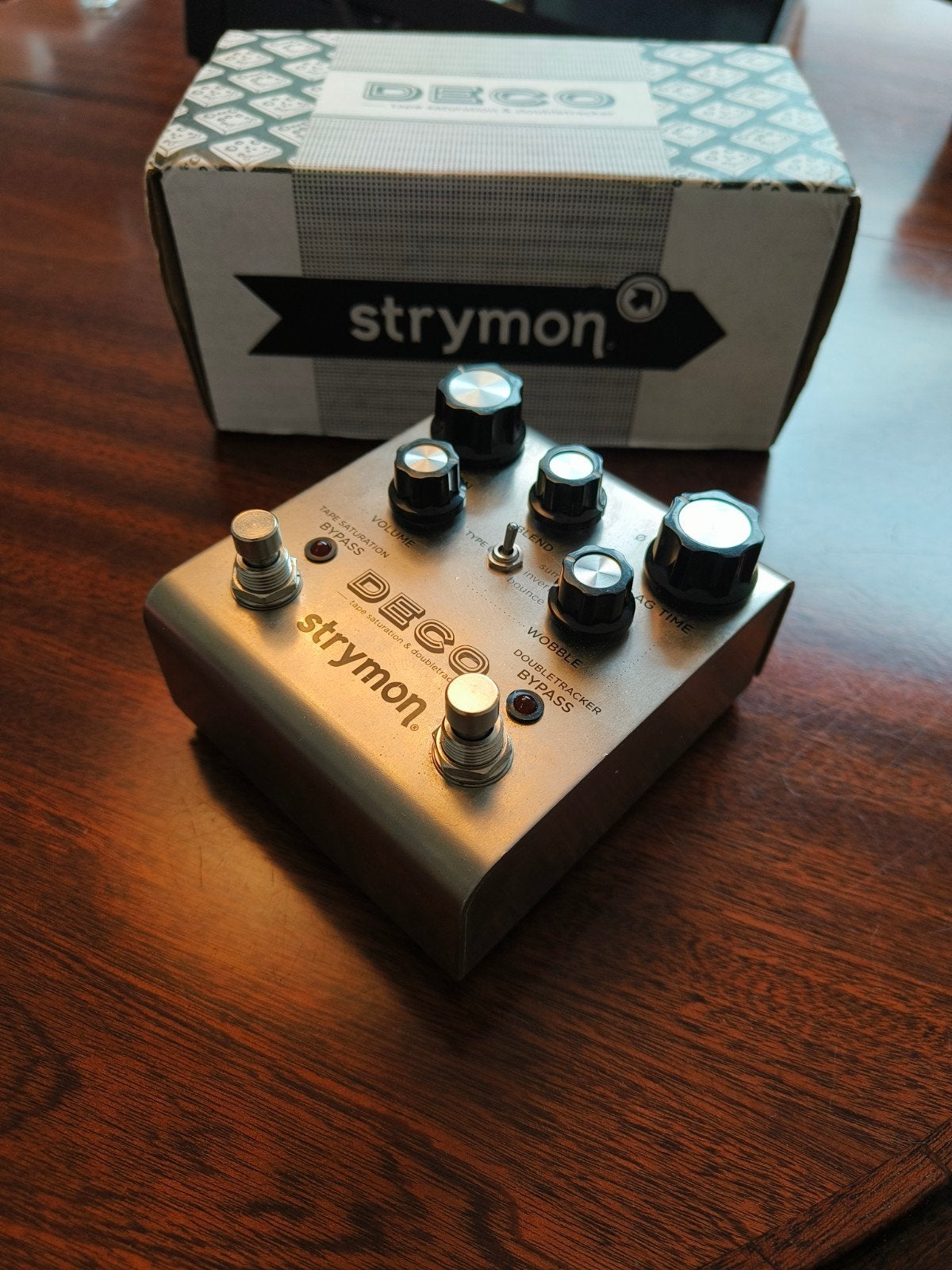 Strymon Deco v1 (incl. originele doos en power supply), Muziek en Instrumenten, Effecten, Ophalen of Verzenden, Zo goed als nieuw