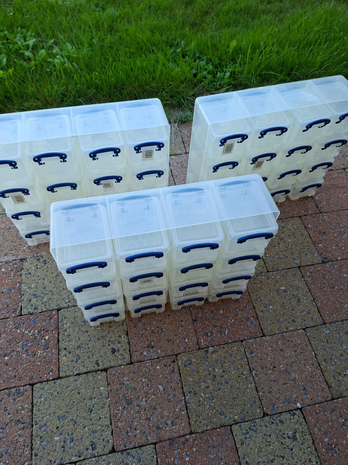 sorteerbakjes, Ophalen