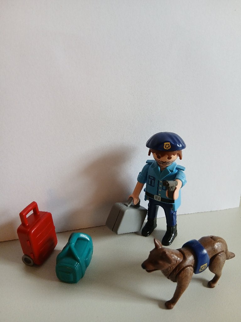 Playmobil politie met hond, Ophalen, Zo goed als nieuw