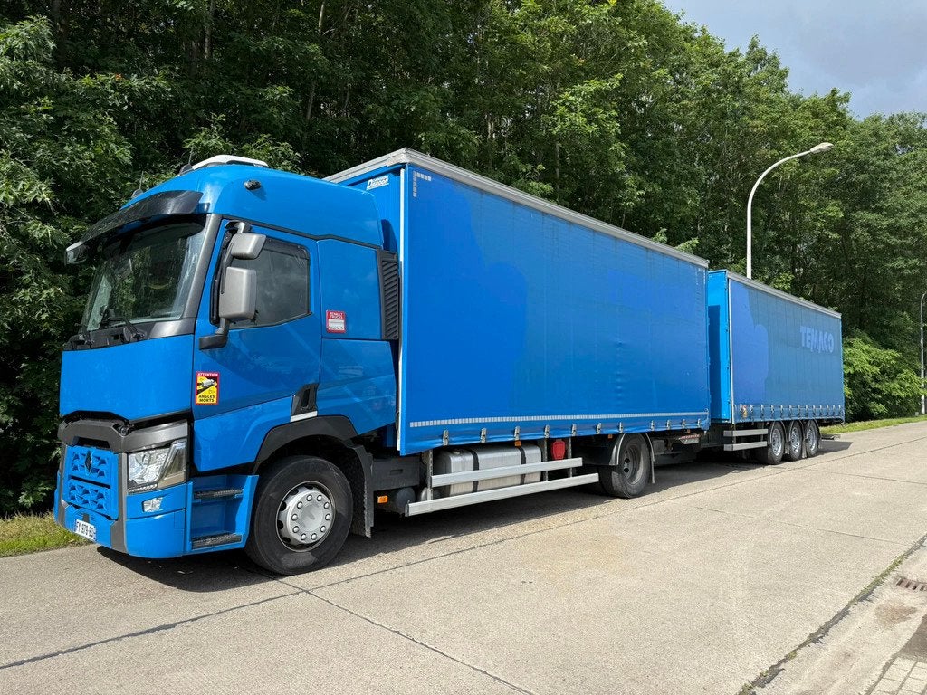 Renault T440 /Motor DTI 13 / RETARDER/ + 3 axle Trailer Frue, Auto's, Automaat, Achterwielaandrijving, Euro 6, Bedrijf
