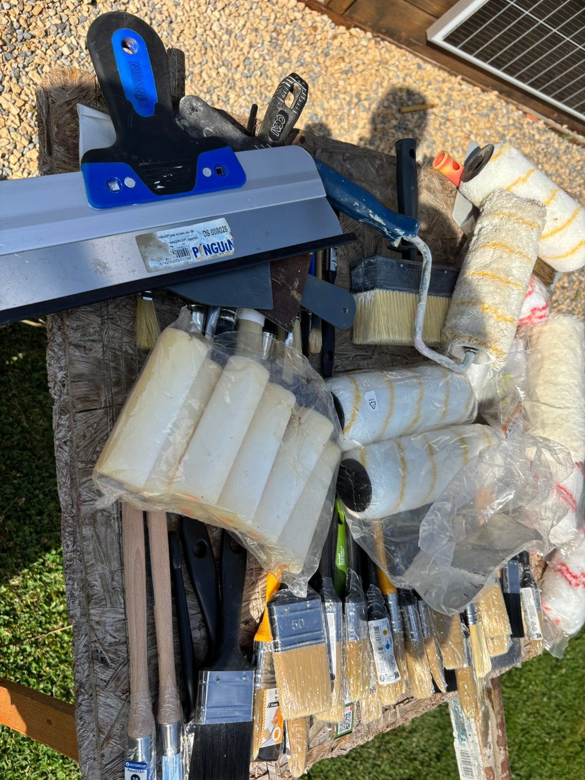 Divers outils de peinture, Bricolage & Construction, Enlèvement, Utilisé, Brosse