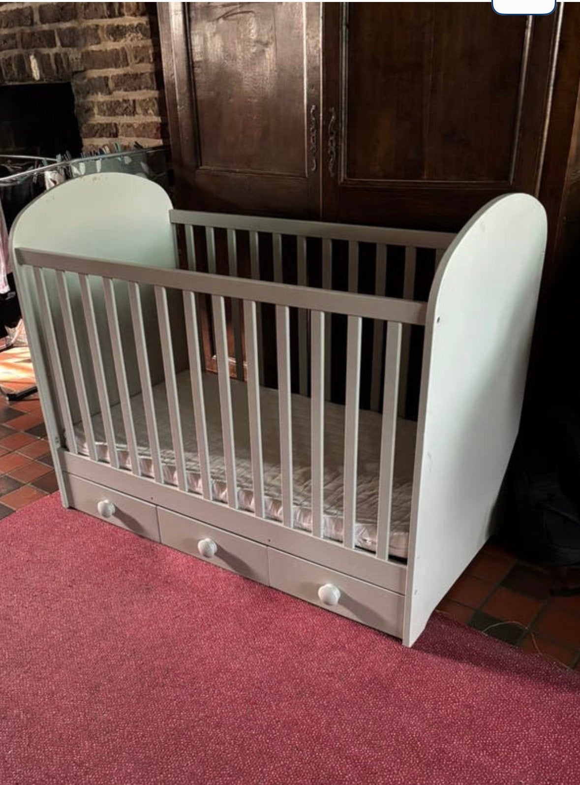 Ikea GONATT bed/cot, Enlèvement, Comme neuf