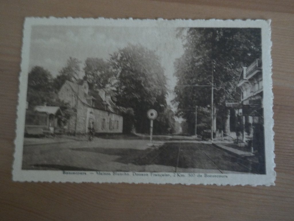 erquelinnes Bonsecours Maison Blanche, Douane française, Enlèvement ou Envoi, Non affranchie, Hainaut