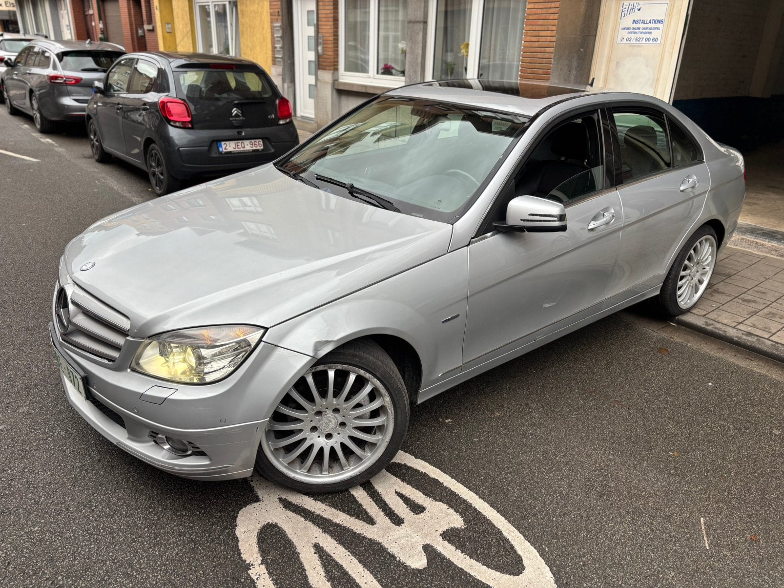 Mercedes Benz C250 CDI 2009, Achat, Entreprise, Boîte manuelle, Noir