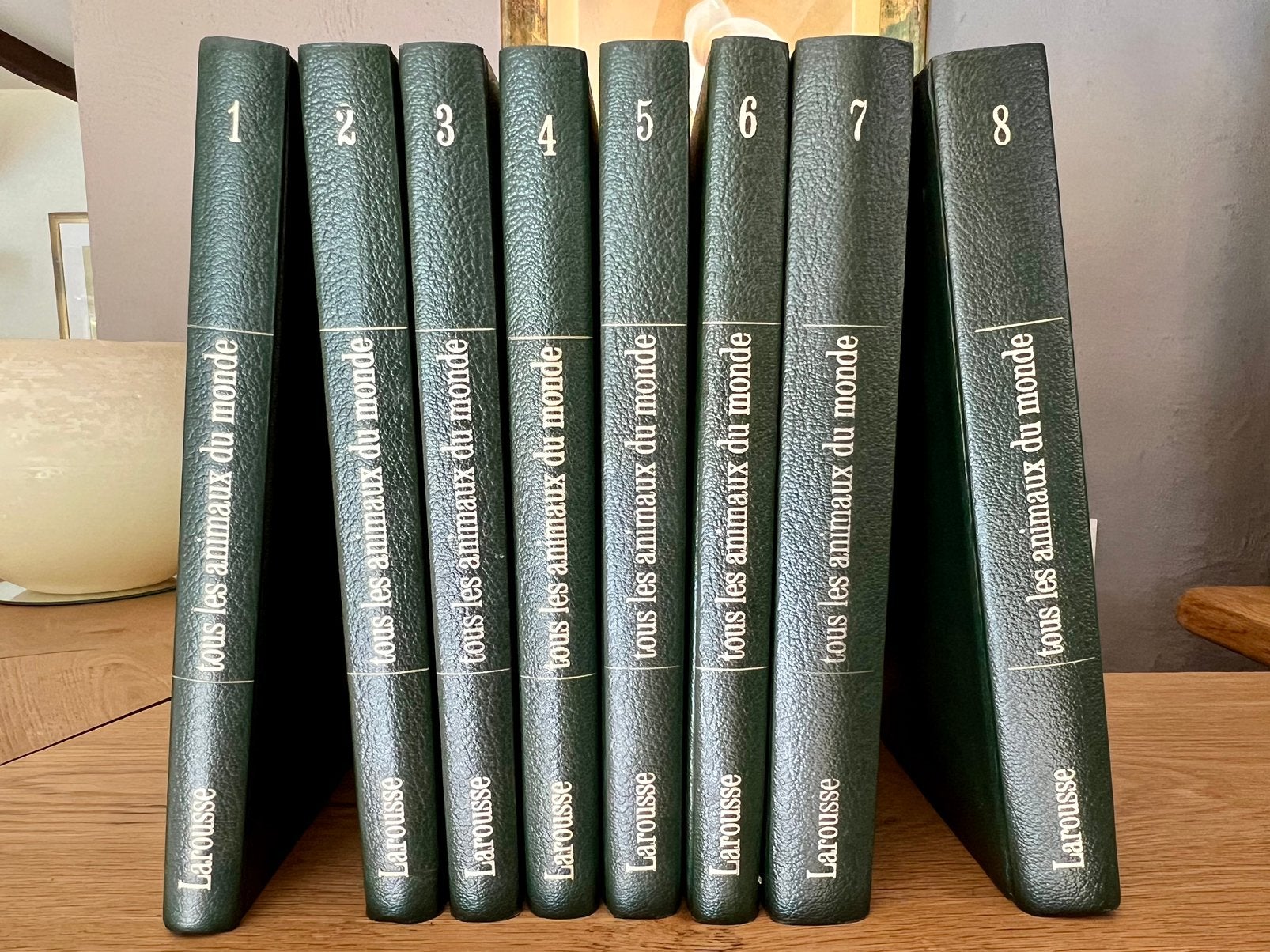 Encyclopedie larousse »animaux du monde », Livres, Enlèvement, Comme neuf