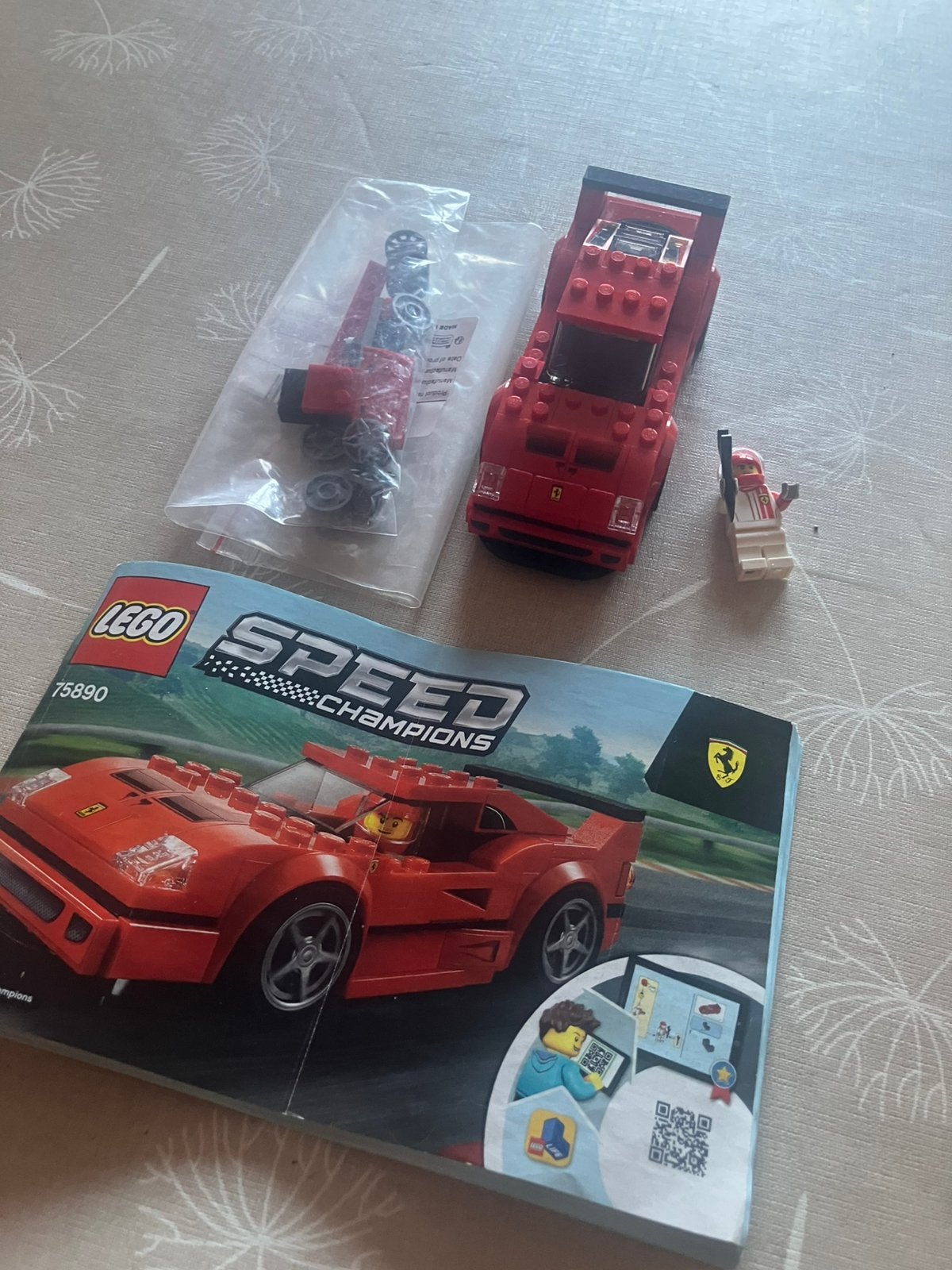 Lego speed champions 75890 ferrari F40, Enlèvement ou Envoi, Comme neuf, Lego, Speed Champions
