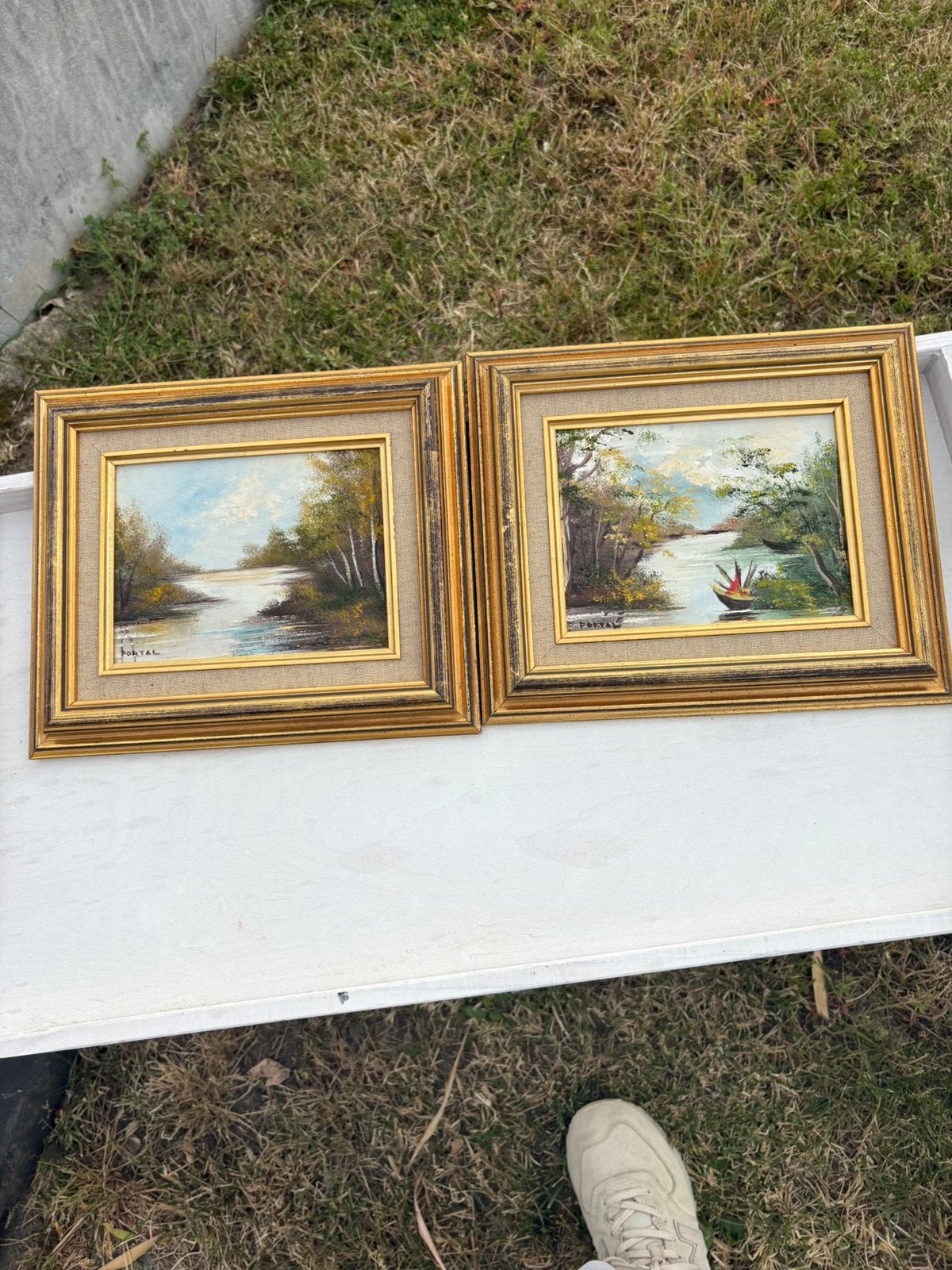 2 tableaux, Enlèvement