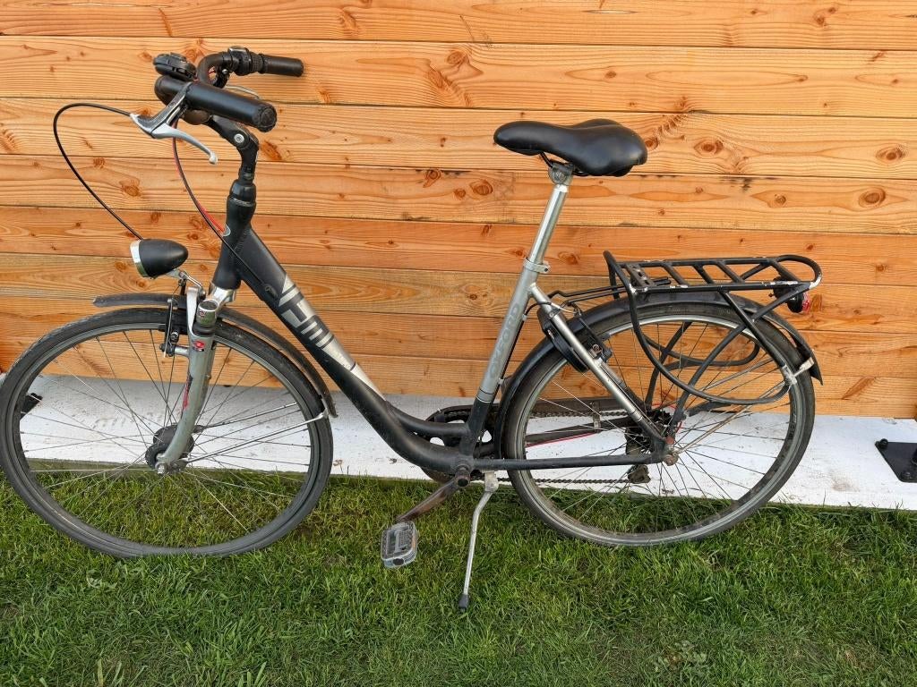 Oxford damesfiets, Ophalen