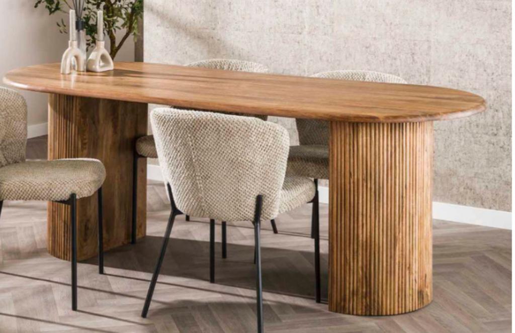 Eettafel te koop nog nieuwe in doos, Enlèvement, Comme neuf