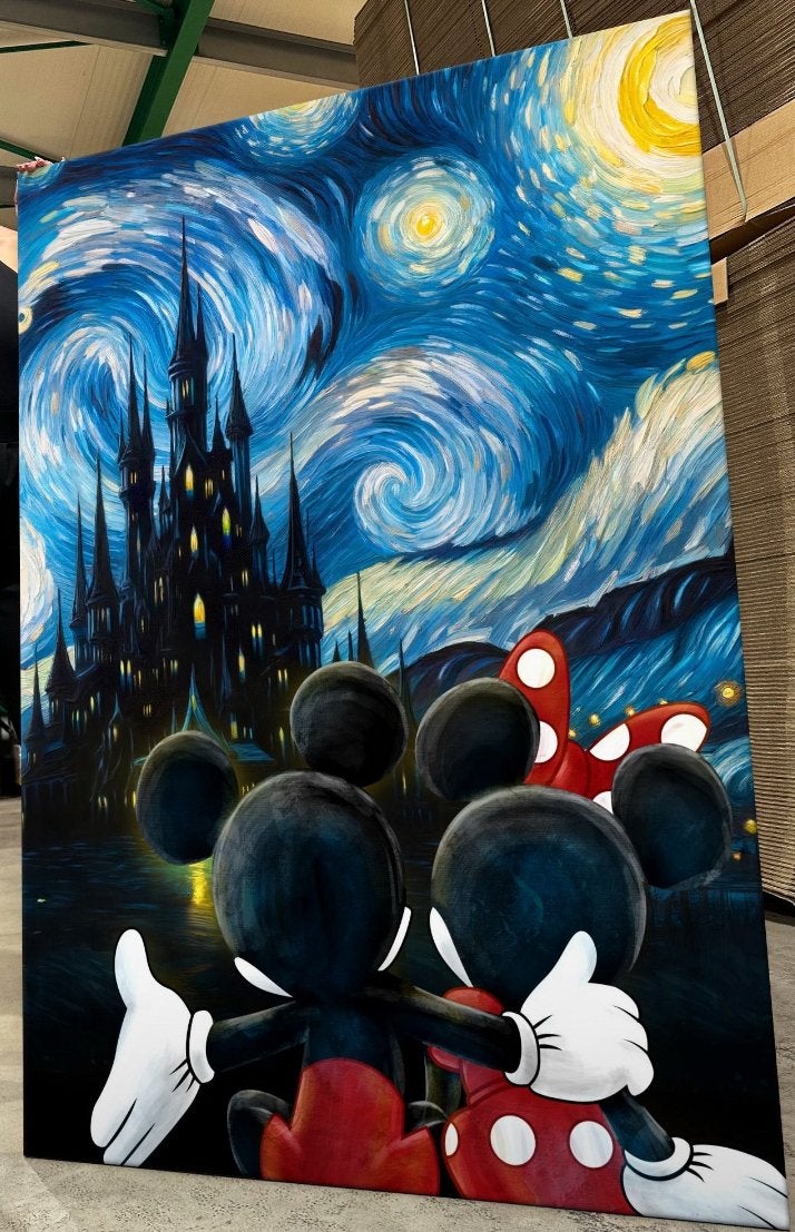Mickey en Minnie schilderij, Enlèvement ou Envoi