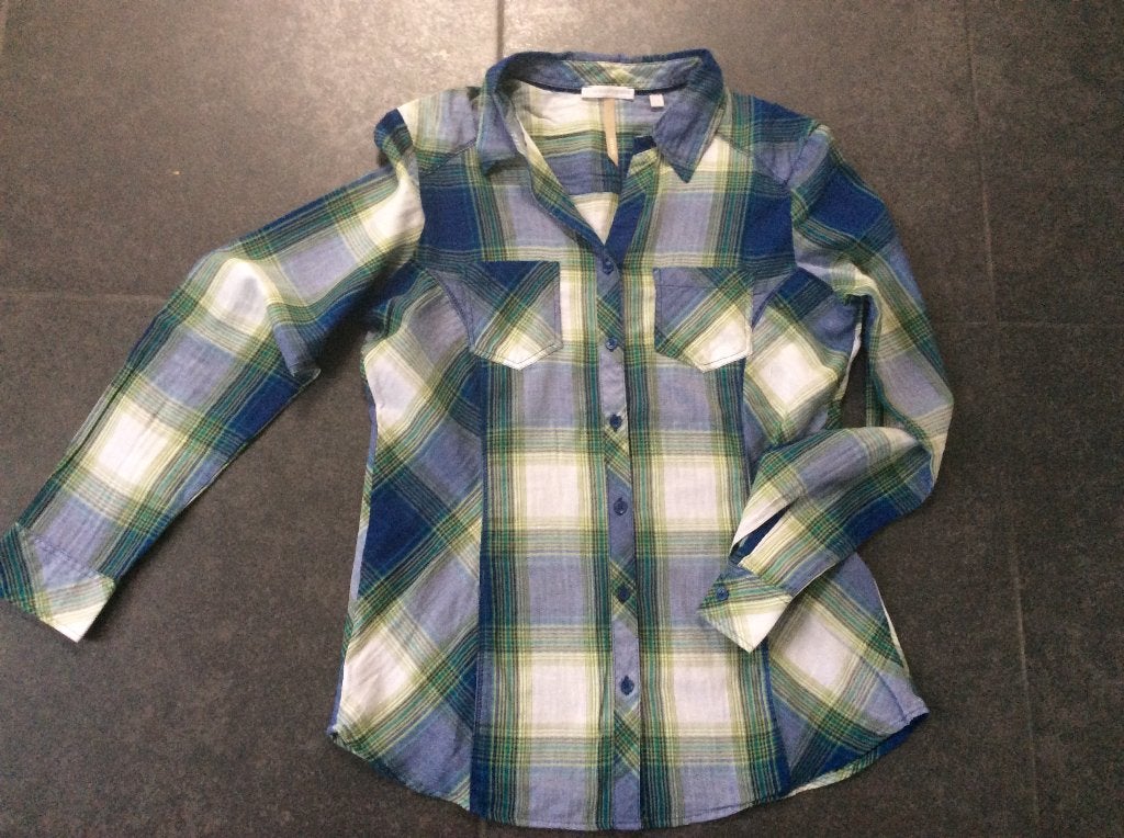 Blouse/ hemd Vögele S/M, Maat 38/40 (M), Meerkleurig, Ophalen of Verzenden, Charles Vögele