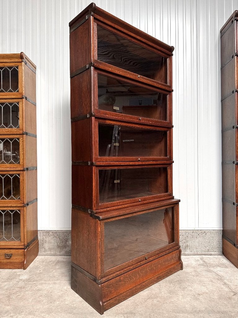 Originele antieke Globe Wernicke BOEKENKAST VITRINEKAST 1920, Enlèvement ou Envoi