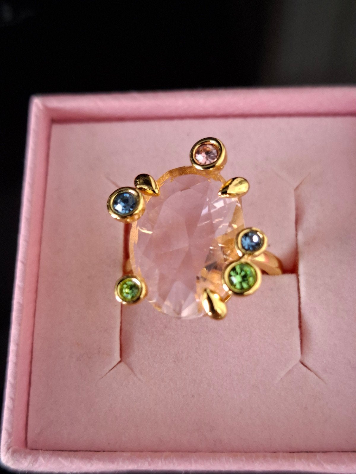 Swarovski ring, Verzamelen, Swarovski, Ophalen of Verzenden