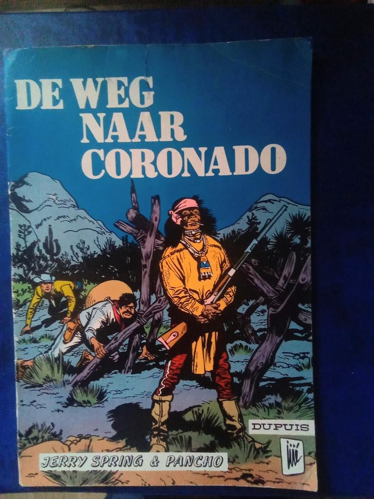 Stripverhaal Jerry Spring (1ste druk  1962), Livres, BD, Envoi