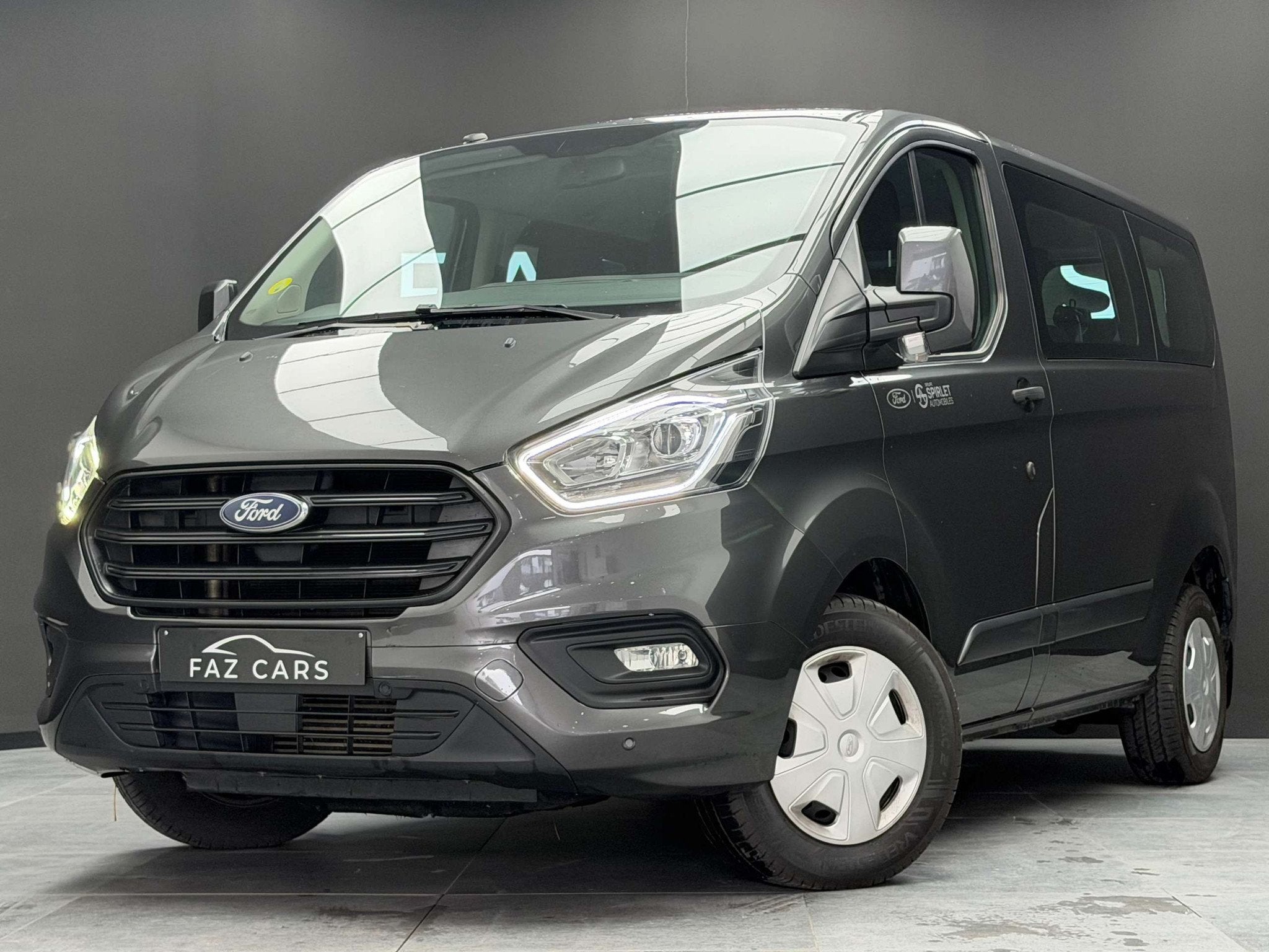 Ford Transit Custom 2.0 TDCi * 1ER PROP + 9PLACES + GARANTIE, Argent ou Gris, Achat, 105 ch, Euro 6