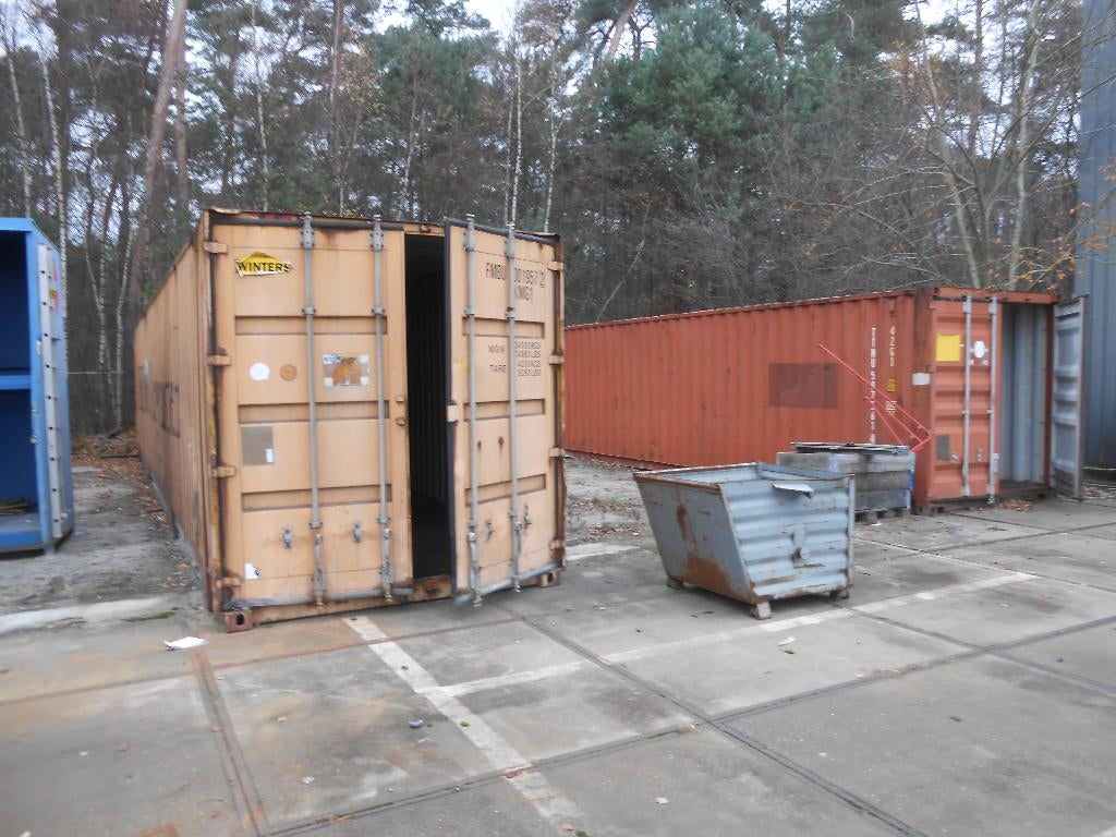 zeecontainer, Ophalen of Verzenden