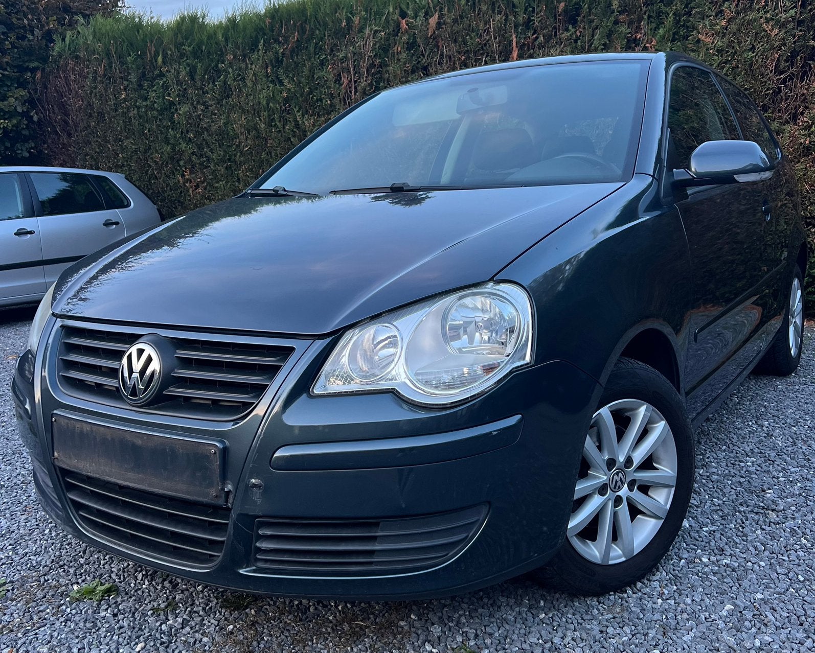 VW POLO 1.2i UNITED 82000KM AIRCO KLAAR VOOR REGISTRATIE, Dealer onderhouden, Stof, Grijs, Particulier