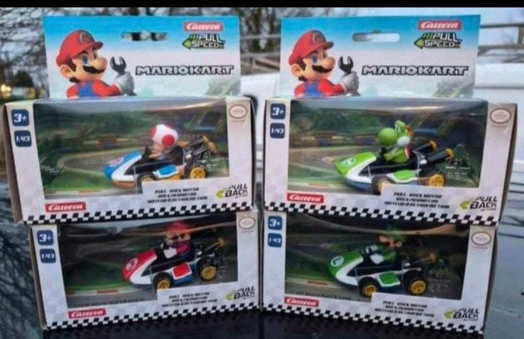 Mario Kart 4 voitures collection neuf, Enlèvement ou Envoi, Neuf