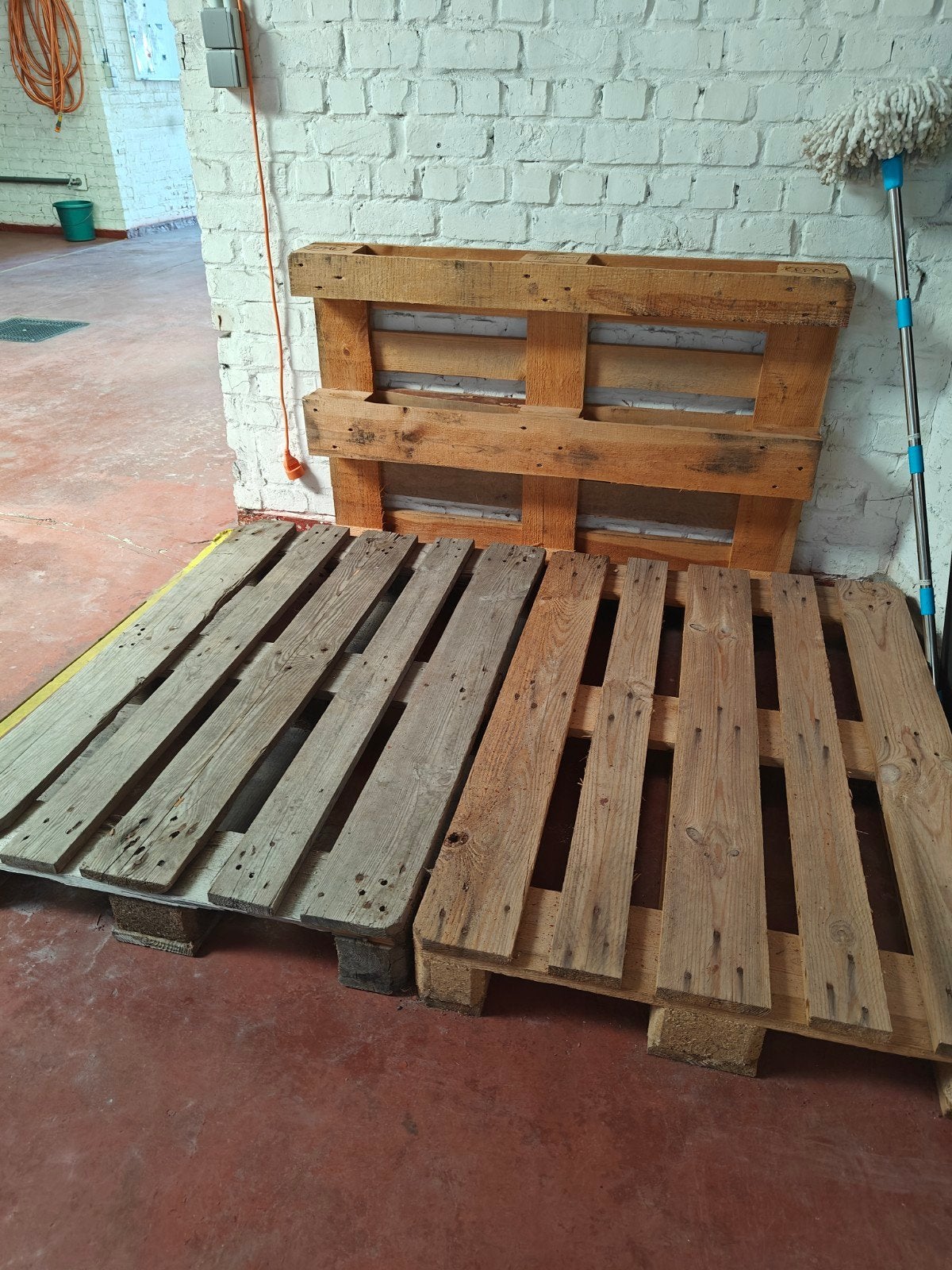 Trois palettes, Jardin & Terrasse, Enlèvement