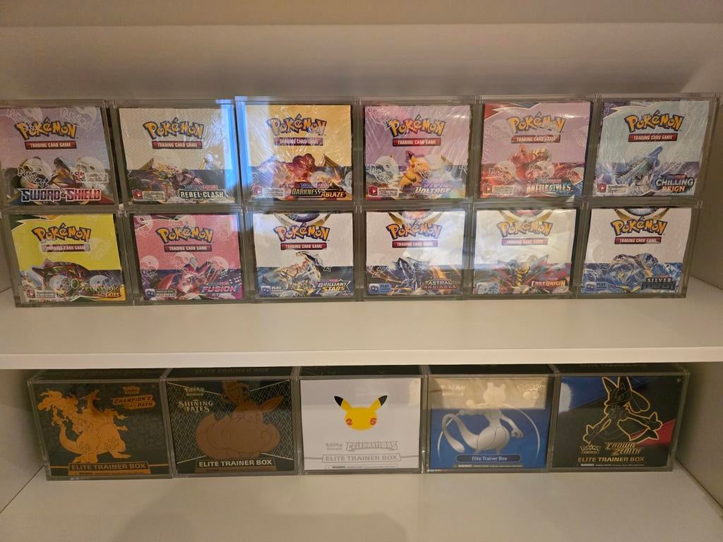 Pokémon collectie sword and shield, Ophalen