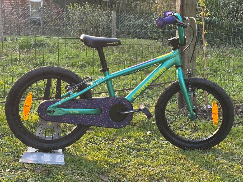 Cannondale Kids Trail 16”  bmx 2023 Vélo Enfant (4-6 ans), Frein sur jante, Stabilisateurs, Enlèvement, Comme neuf