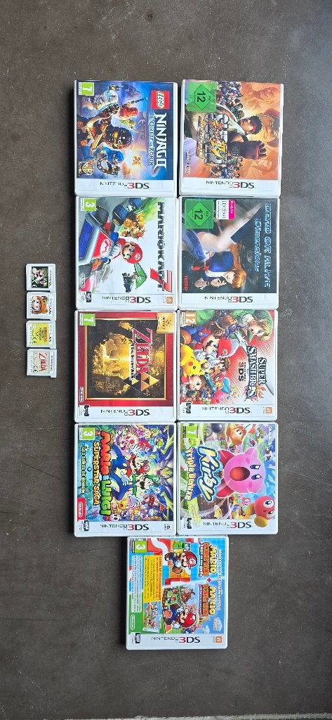 Lot de 13 jeux 3DS, Consoles de jeu & Jeux vidéo, Enlèvement ou Envoi, Utilisé, Autres genres