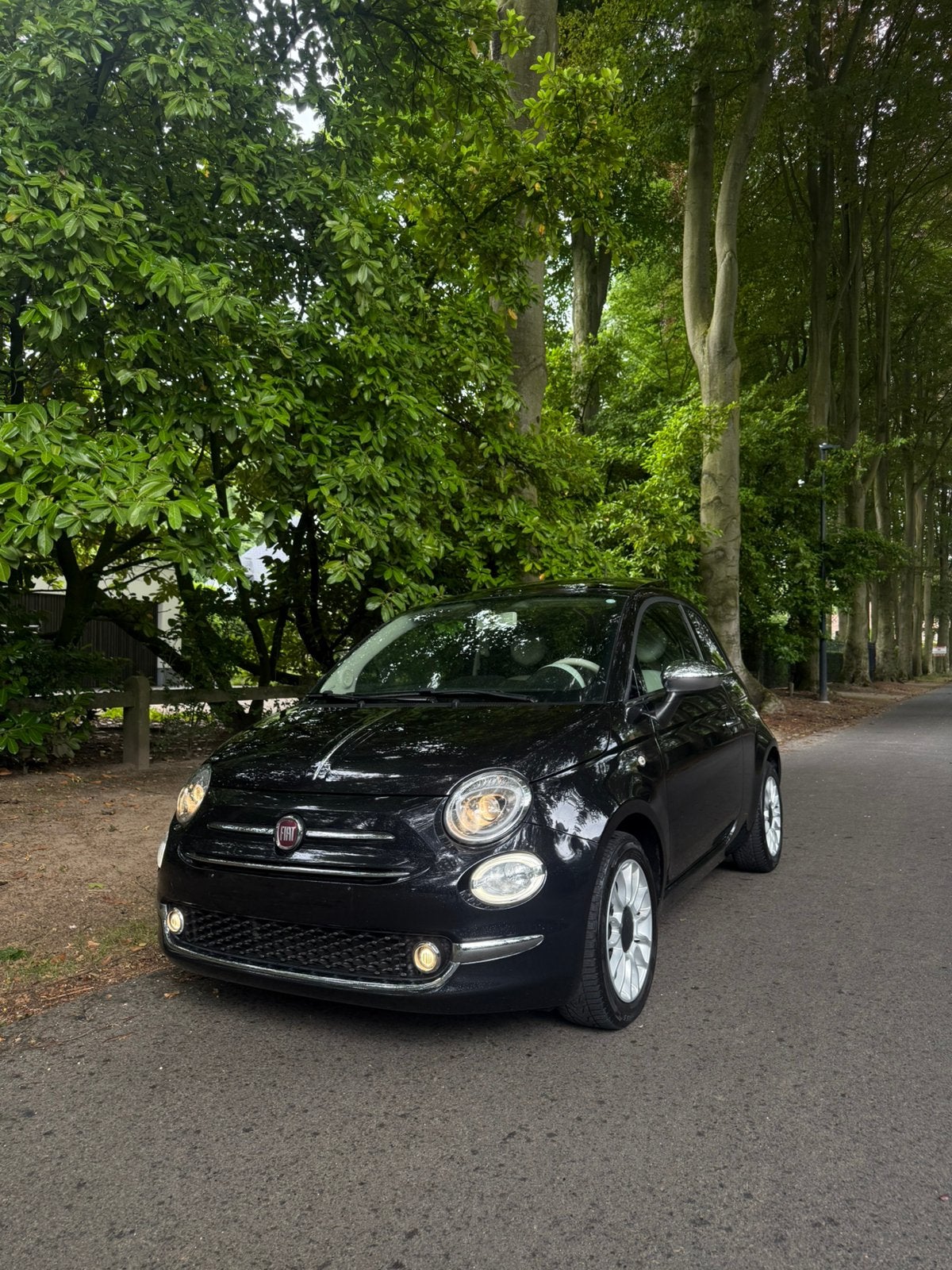 Fiat 500 Mirror edition 2018 1.2 benzine blanco gekeurd vvk!, Auto's, Handgeschakeld, Particulier, 3 deurs, Mistlampen