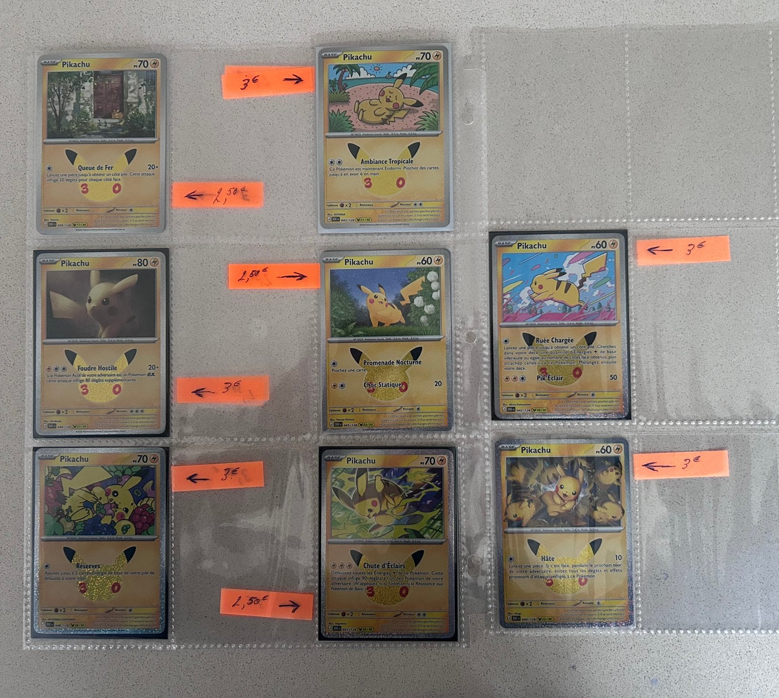 Carte pokemon 30 ans, Hobby & Loisirs créatifs, Enlèvement, Neuf, Cartes en vrac