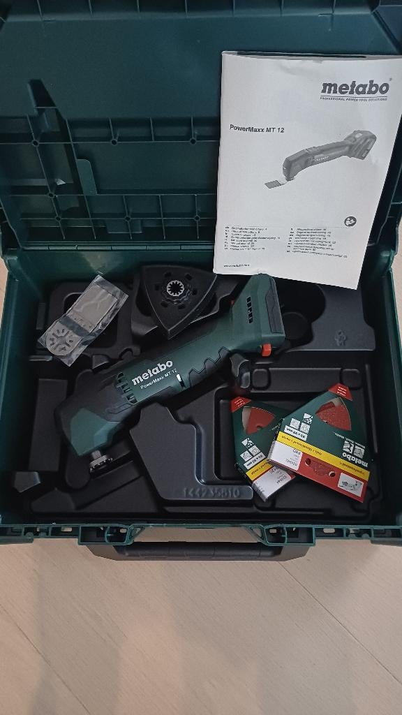 Metabo Powermaxx MT 12 Multitool + acc + L-boxx, Doe-het-zelf en Bouw, Ophalen of Verzenden, Nieuw