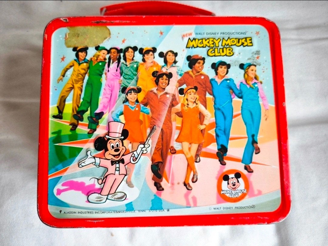 Mickey Mouse Club Disney 1977 lunchbox... deze lunchbox, Verzamelen, Disney, Mickey Mouse