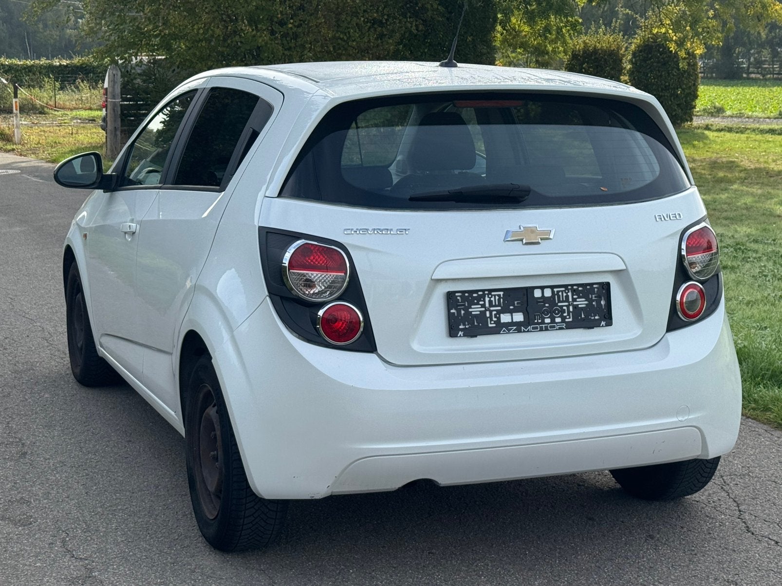 Chevrolet Aveo 1.2i 2013 Euro 5 Airco Full carnet 1Main Ctok, Autos, Achat, Aveo, Entreprise, Boîte manuelle