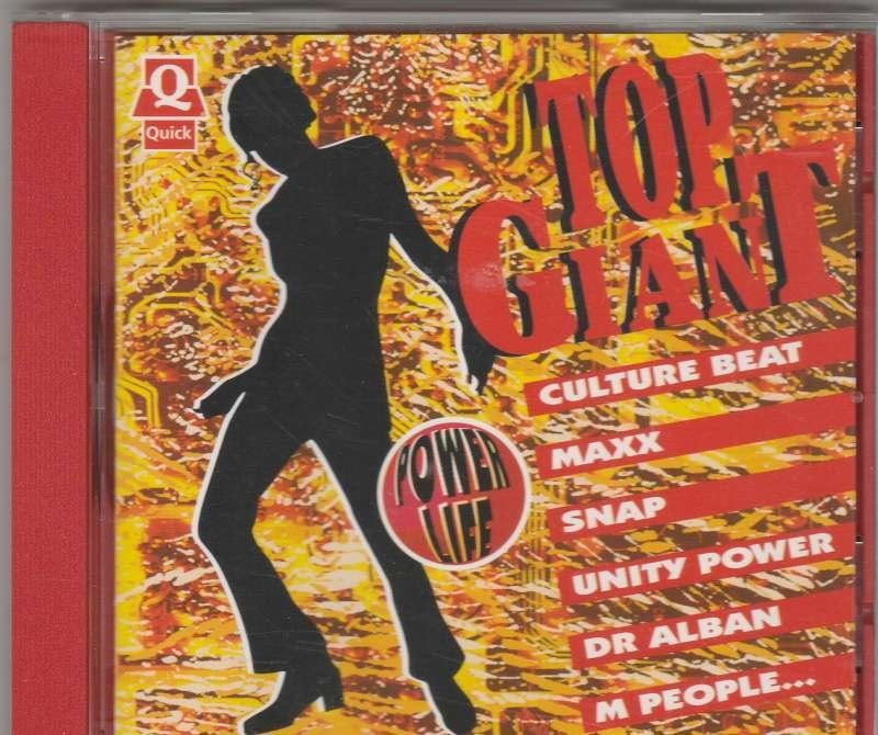 CD Top Giant - Power life, CD & DVD, CD | Dance & House, House, Enlèvement ou Envoi, Comme neuf, Compilation