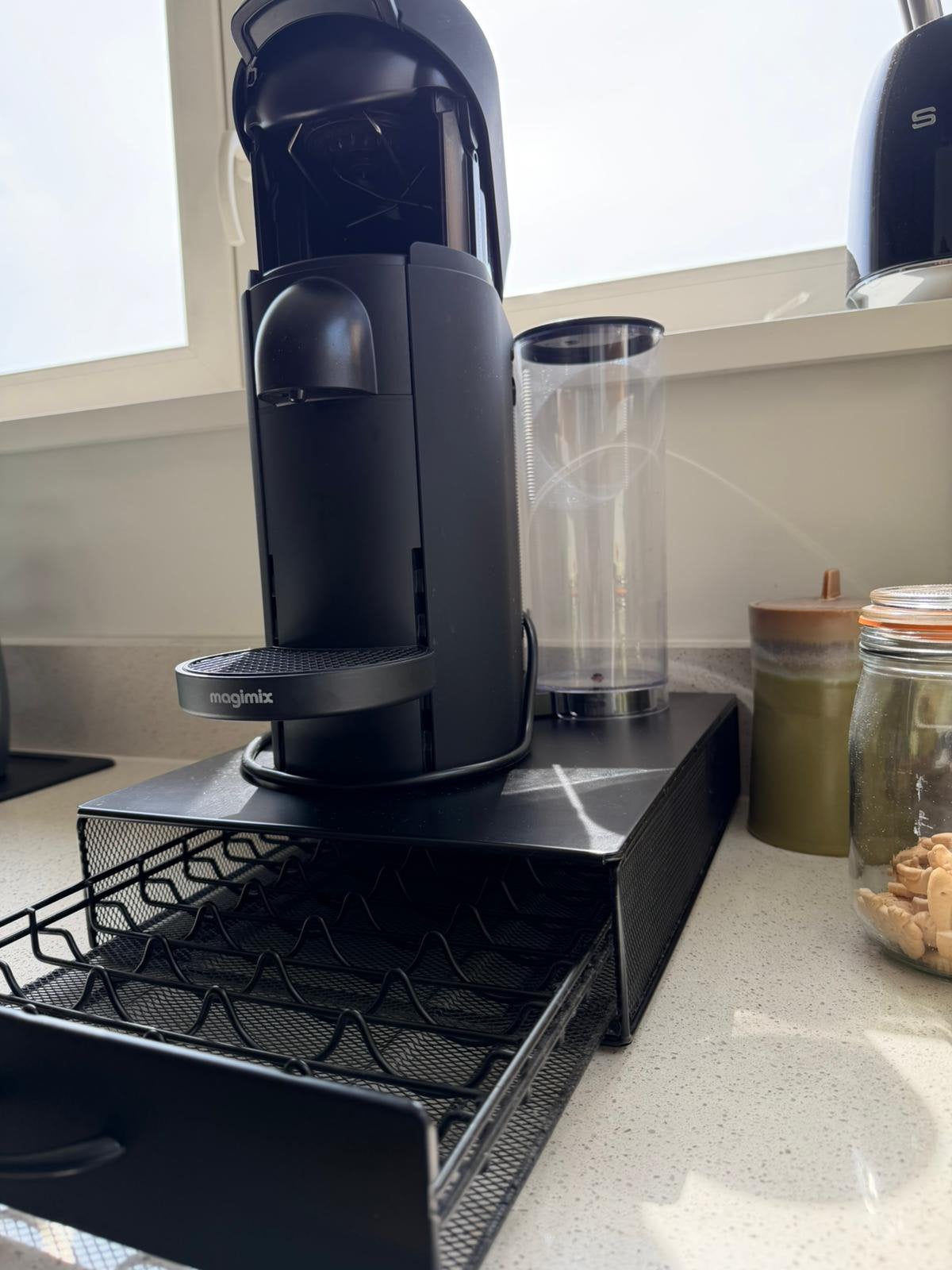 Magimix Nespresso - Vertuo Plus DeLuxe met cuphouder, Enlèvement, Comme neuf