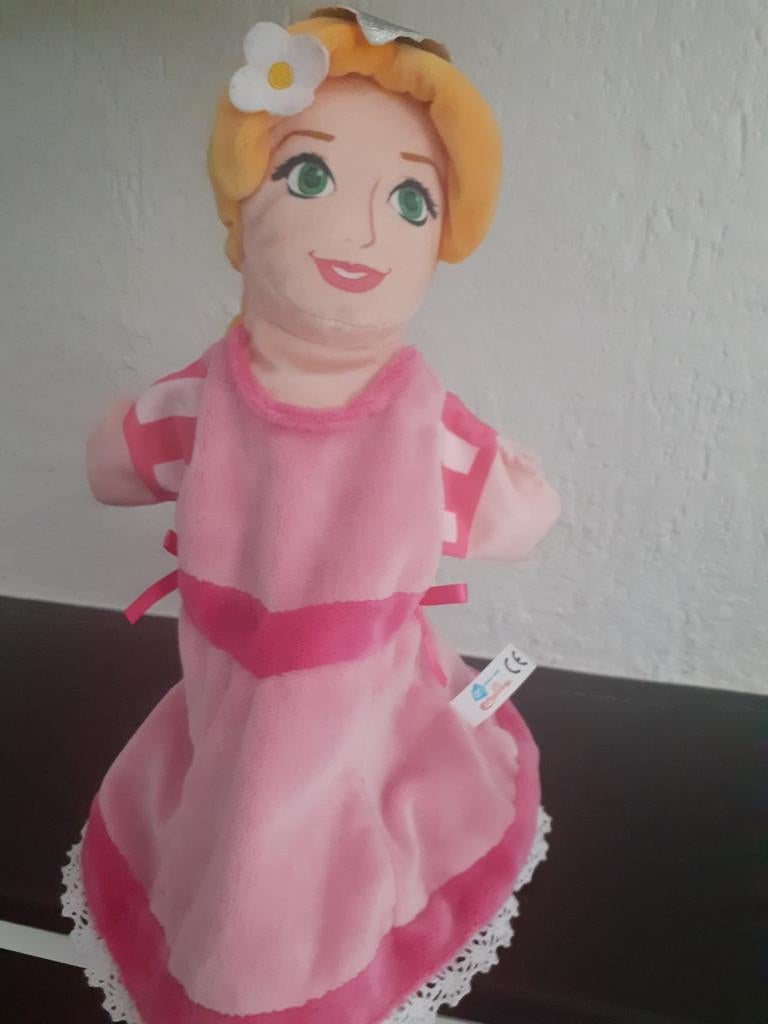 Assepoester handpop van sprookjesbos, Verzamelen, Ophalen of Verzenden