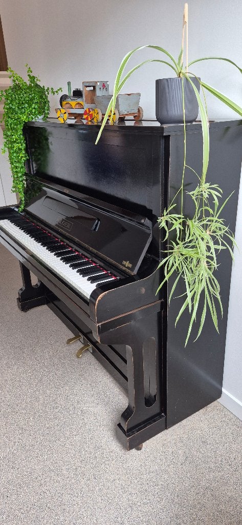 Hilger Buffetpiano, Muziek en Instrumenten, Ophalen, Gebruikt, Zwart