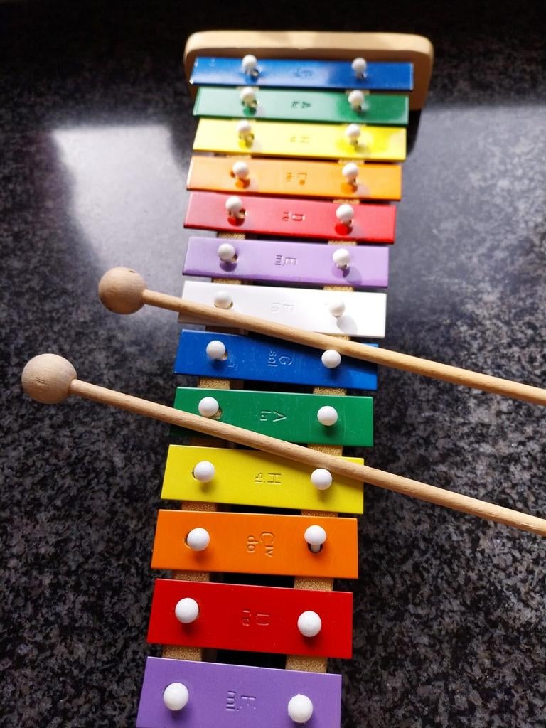 Xylofoon voor kinderen, Ophalen