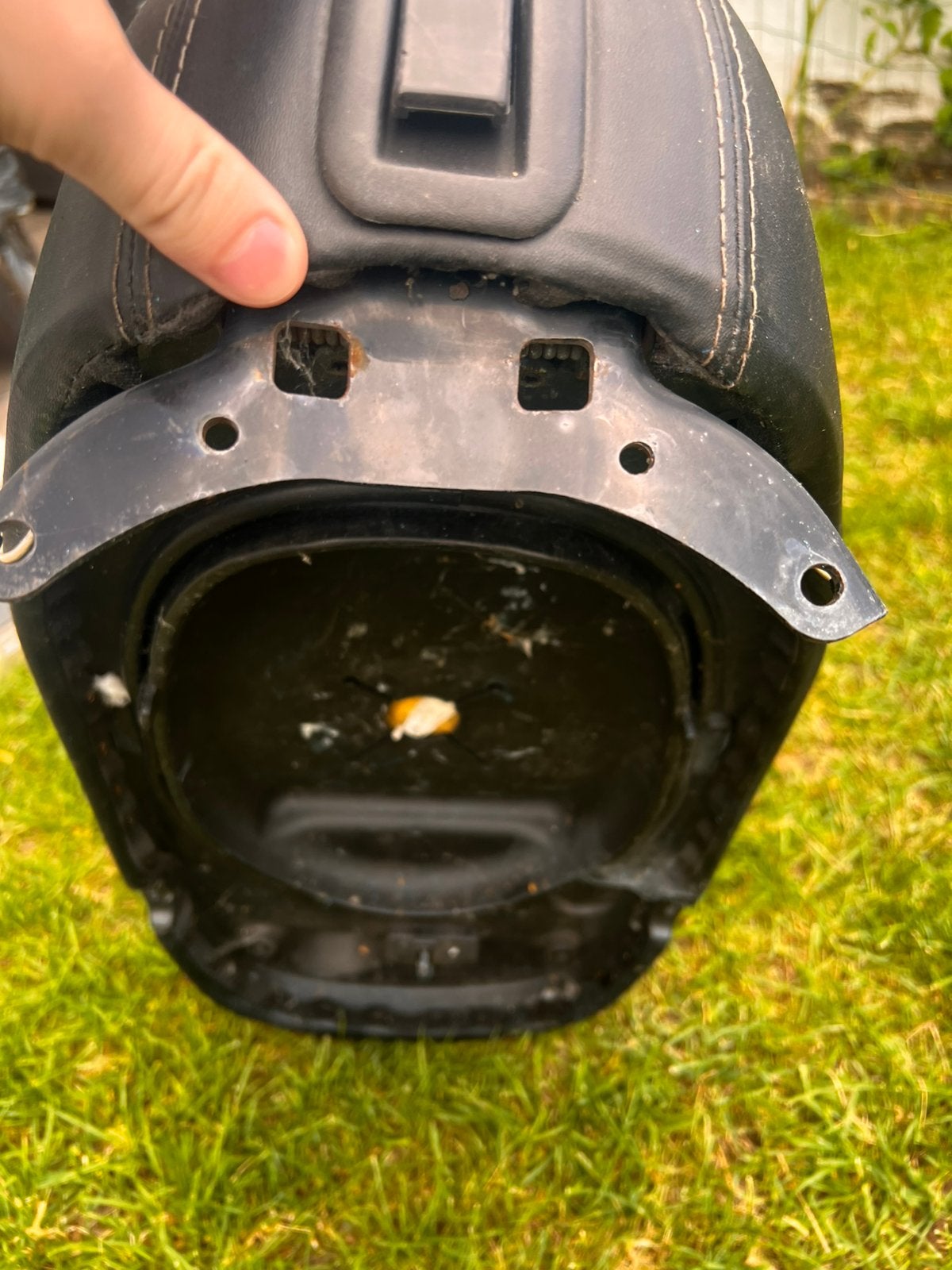 Vespa Sprint/Primavera zadel voor opmaak of onderdelen, Ophalen