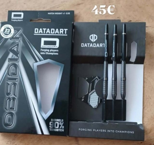 Datadart Obsidian Concave arrière, noir, Sports & Fitness, Fléchettes, Enlèvement ou Envoi, Comme neuf, Fléchettes