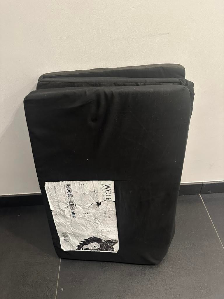 Reisbedje little Dutch groene kleur, Kinderen en Baby's, Ophalen, Gebruikt, Matras