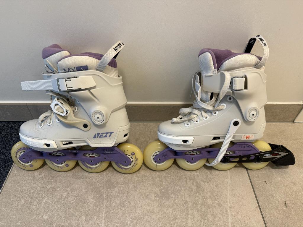Powerslide NEXT grey 80 dames, Sport en Fitness, Skeelers, Ophalen, Nieuw, Inline skates 4 wielen, Powerslide