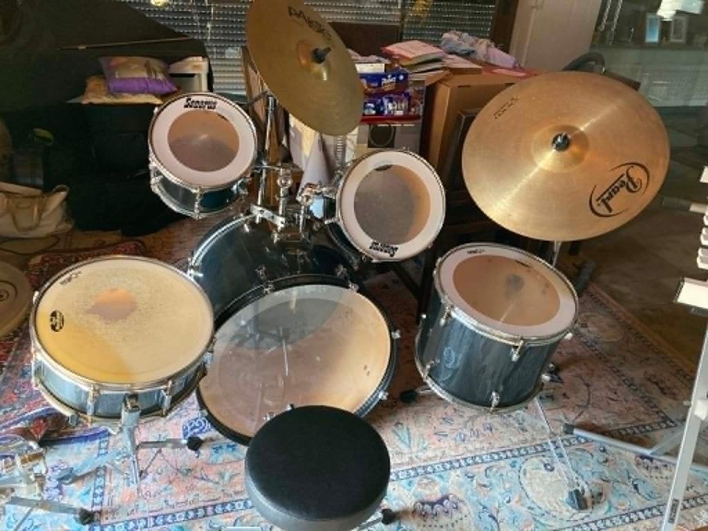 drumstel en xylofoon, Muziek en Instrumenten, Drumstellen en Slagwerk, Ophalen, Gebruikt, Pearl