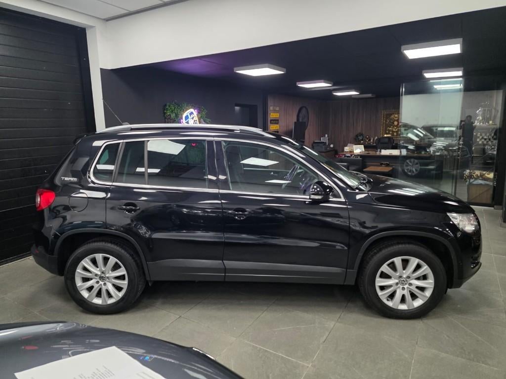 VW TIGUAN 2011 1.4 TURBO BENZINE 116.000KM TOPSTAAT, Auto's, Bluetooth, Euro 5, Zwart, Zwart