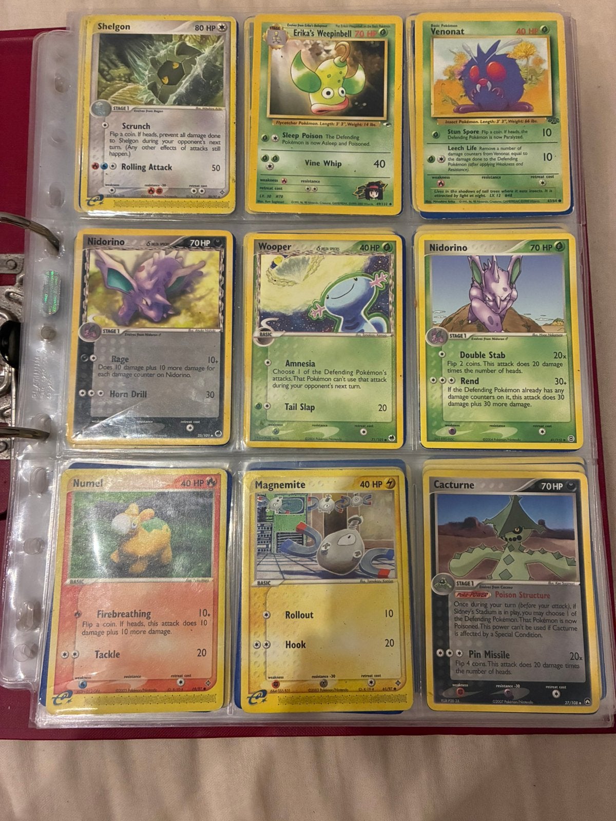 Vintage pokemon kaarten kaft/map/binder, Hobby en Vrije tijd, Verzamelkaartspellen | Pokémon, Ophalen, Zo goed als nieuw, Boek of Catalogus