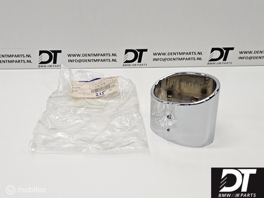 Uitlaatsierstuk chrome BMW E60 E61 520d 520i 18307535418, Auto-onderdelen, Nieuw, Ophalen of Verzenden