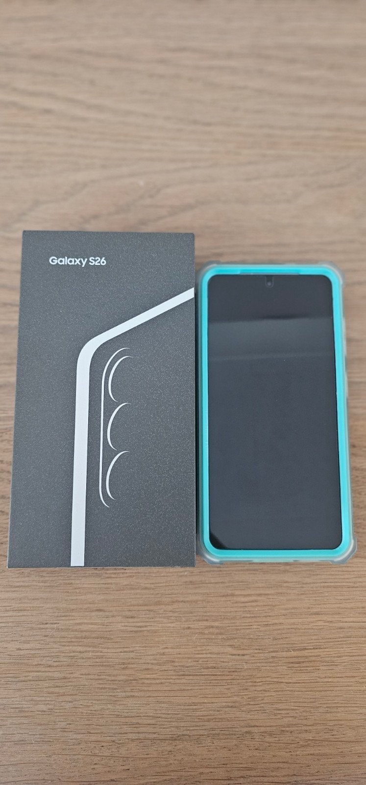 Samsung Galaxy S26 256 Go Sky Blue comme neuf, Enlèvement ou Envoi, Comme neuf, Autres modèles, Protecteur d'écran