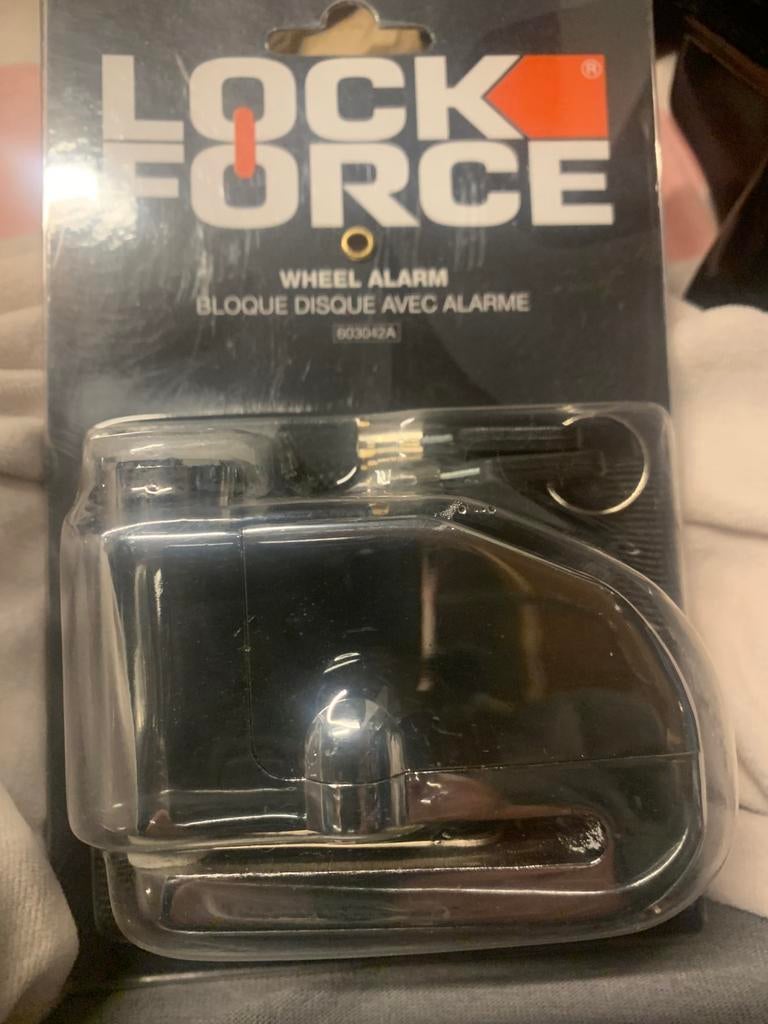 Lock force bloque disque avec alarme, Neuf
