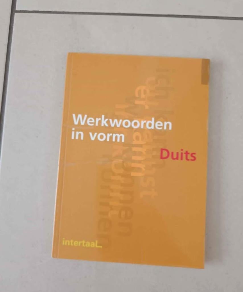 Werkwoorden in vorm - Duits, Boeken, Schoolboeken, Ophalen, Nieuw, Duits