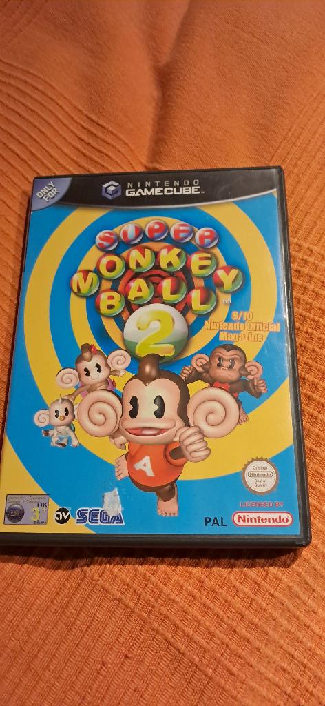 Nintendo gamecube Super monkey ball 2, Games en Spelcomputers, Games | Nintendo GameCube, Avontuur en Actie, Verzenden, Eén computer