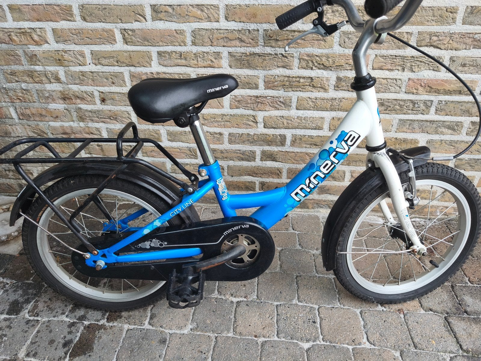 Kinderfiets 16 inch, in zeer goede staat. Minerva, Vélos & Vélomoteurs, Vélos | Vélos pour enfant, Enlèvement